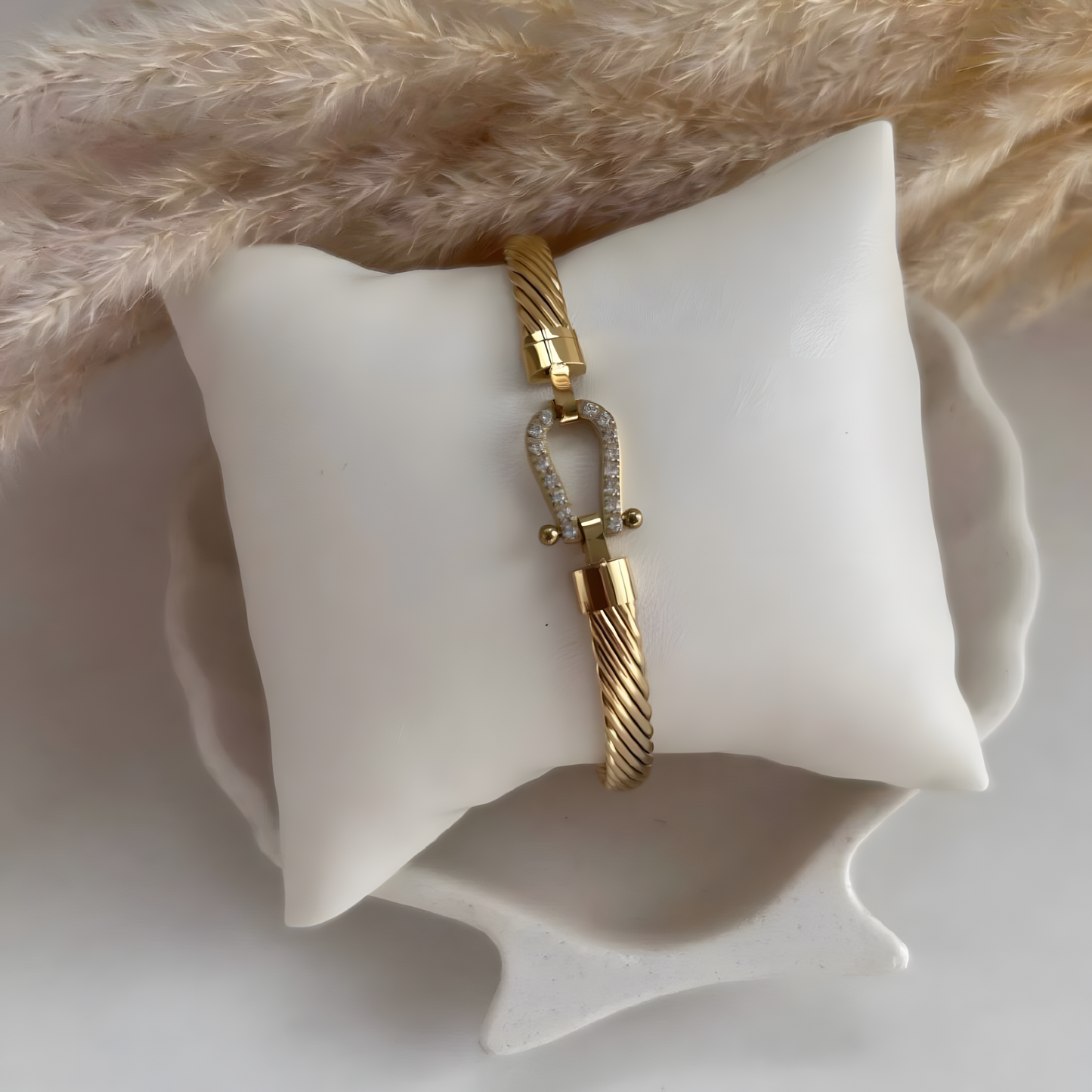 Bracelet Doré Câble Signature