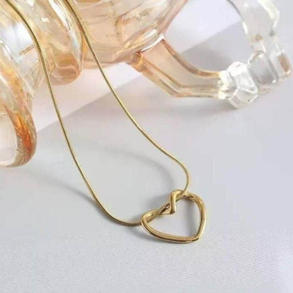 Collier Cœur Doré