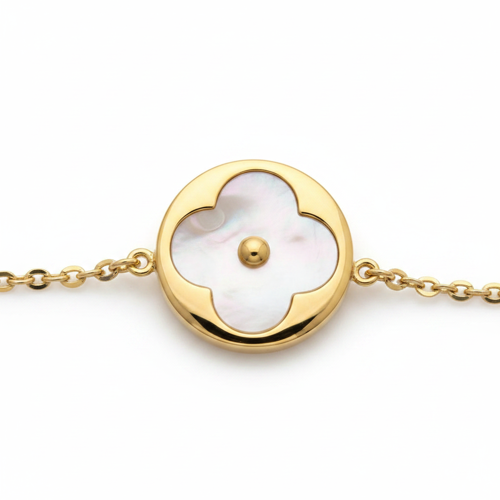 Bracelet Bague Fleur Royale