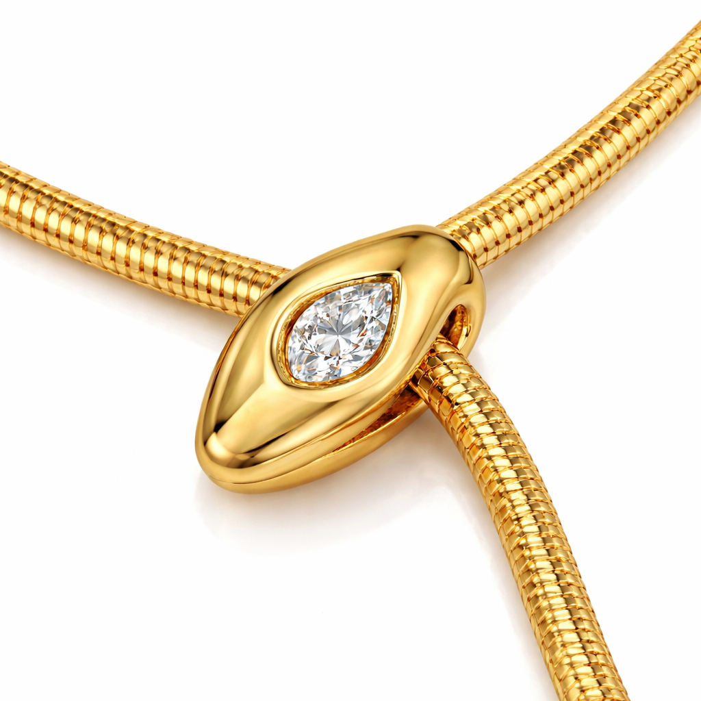 Collier Lariat Élégance Dorée